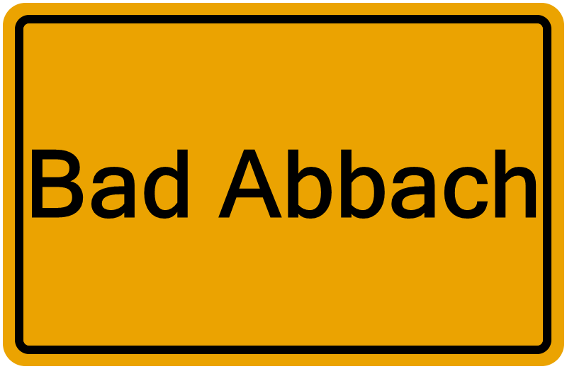 Handelsregisterauszug Bad Abbach